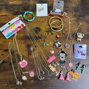 Kids Jewelry Lot for Wear and Craft